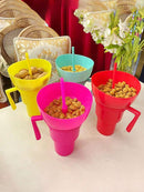 COPO 2 EM 1  O copo que transforma sua refeição !