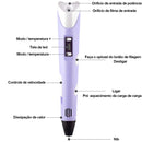 Caneta 3D: Diversão sem limites para todas as idades!