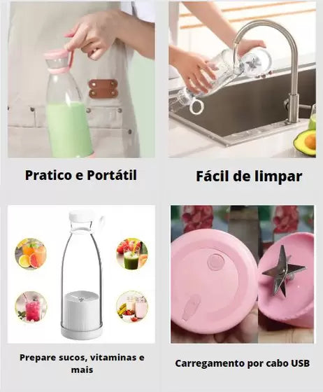 Garrafa Mixer Portátil: Sua Aliada para uma Vida Saudável e Prática!