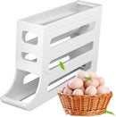 Porta-ovos para geladeira com Rolamento Automático