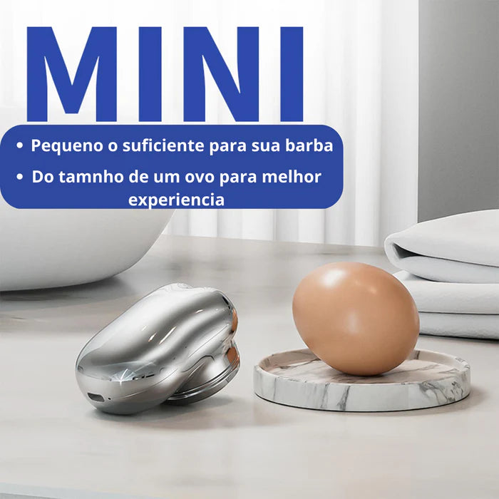 Mini Barbeador Elétrico à Prova d' Água + Brinde
