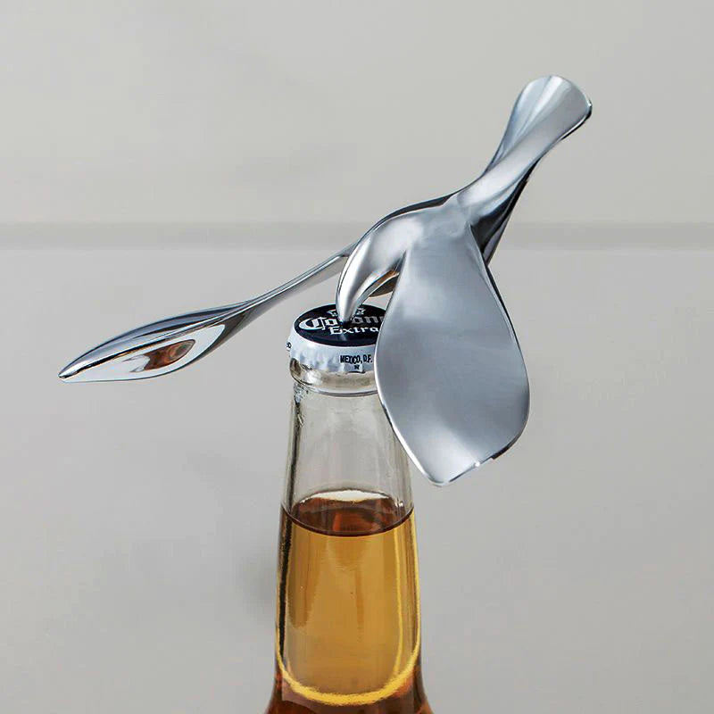 Abridor de Garrafas Flying Bird: Abra com Estilo e Facilidade!