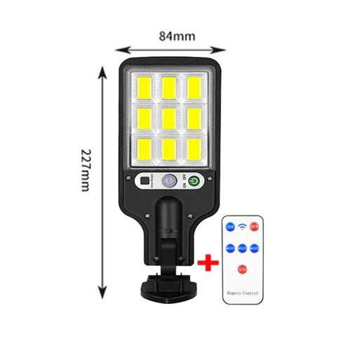 Refletor LED Solar com Sensor de Movimento: Iluminação Eficiente e Segura para Sua Casa