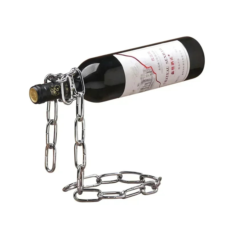 Suporte de Corrente Mágica para Vinho