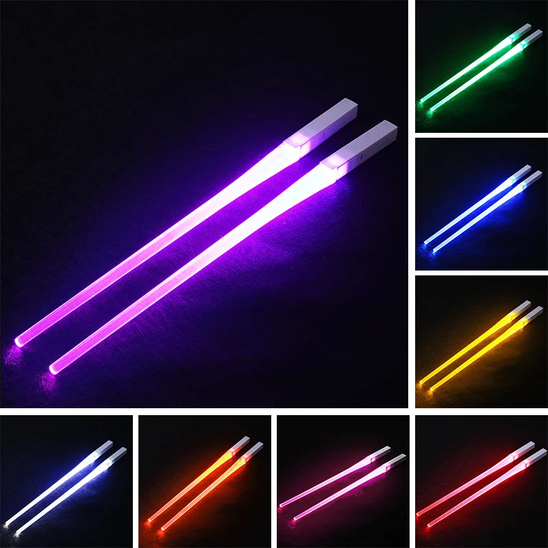 Hashi de LED: Ilumine suas refeições com estilo e praticidade!