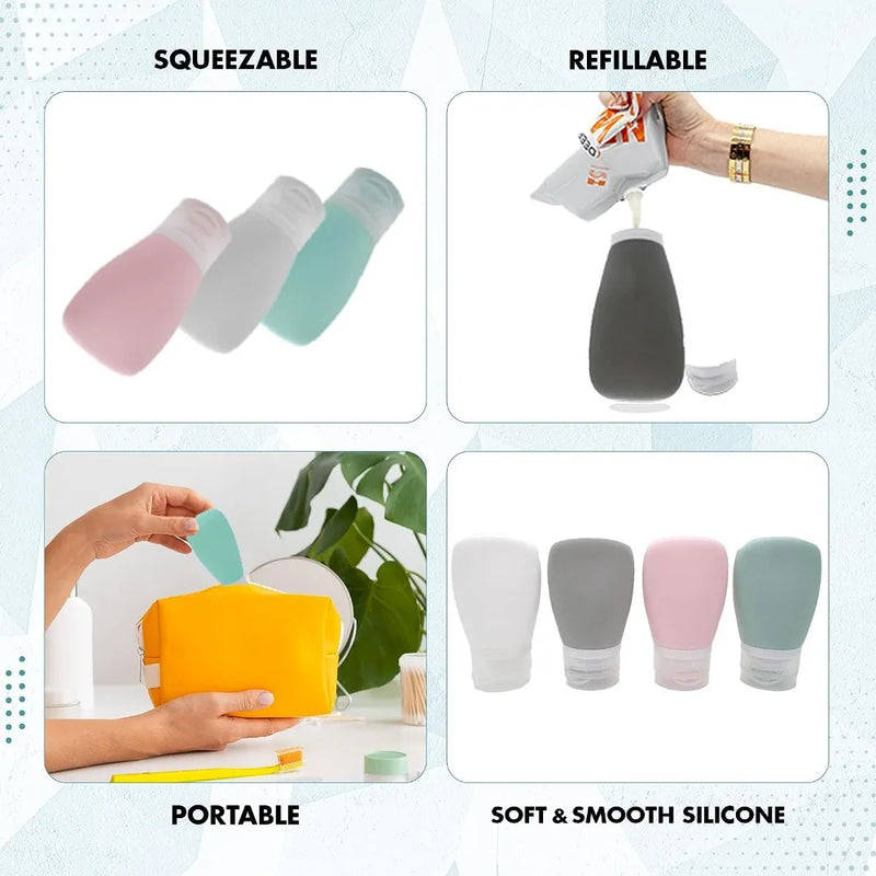 FRASCO DE SILICONE PARA CREME