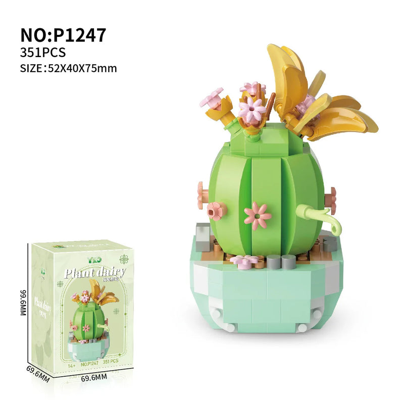 Mini Vaso de Planta Lego: Traga a Alegria da Jardinagem para o Seu Mundo Lego!