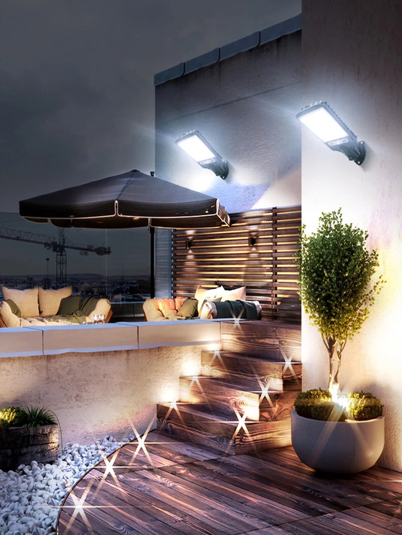Refletor LED Solar com Sensor de Movimento: Iluminação Eficiente e Segura para Sua Casa