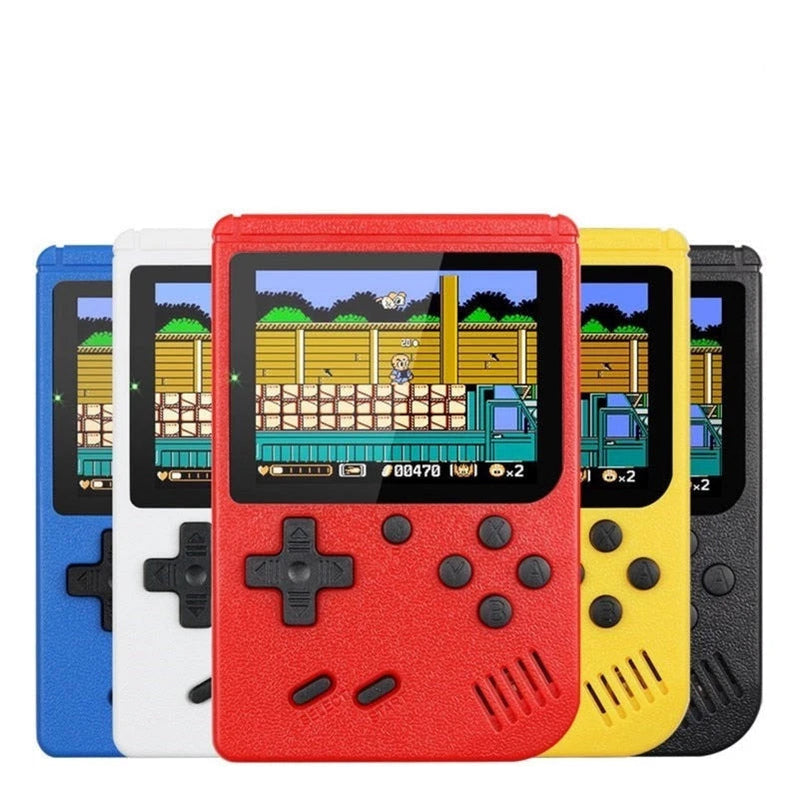 Mini Video Game Portátil Retrô  Com 500 Jogos